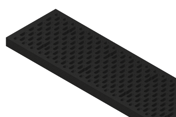 Saugmatte mit Rautenmuster